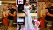 Подготовката на транс сватбата на годината започна! Емили се пусна по булчинска рокля онлайн