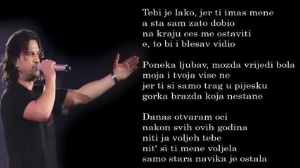 Aca Lukas - Samo stara navika - (Audio - Live 1999)
