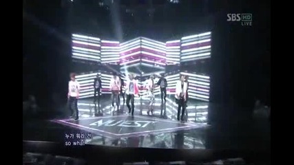 Nu Est [i m Sorry Face] Sbs Inkigayo 20120318