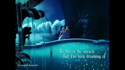 So this is love from 'cinderella'