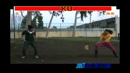 Chris Brown Beats Up Rihanna (official Video) - Street Fighter