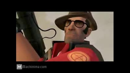Team Fortress 2 meet The Sniper Trailer