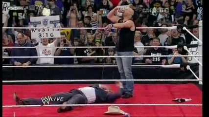 Ледения Стив Остин се завръща в Raw Vbox7