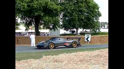 Pagani Zonda R Burnout - Кола