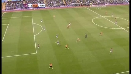 Aston Villa 1 - 2 Wolves (milner Og) 