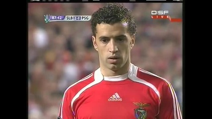 2007 Benfica (portugal) 3-paris St Germain (france) 1