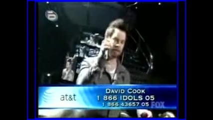 Ексклузивно!!излъчиха американския music idol - David Cook, на финала са гласували 97.5 милиона пъти 