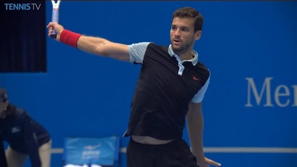 Grigor Dimitrov - a Mess Of a Backhand - Beijing 2014 Hot Shot