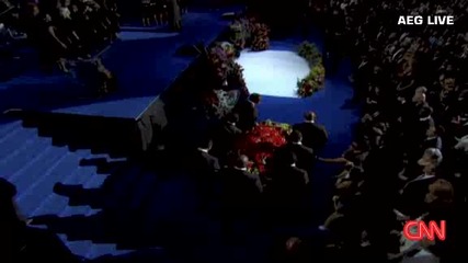 Jackson casket enters memorial