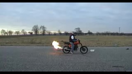 Mz 150 Etz ghost rider
