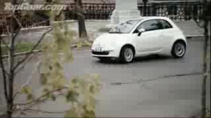 Fiat 500 Срещу Двама BMX-ъри - Top Gear
