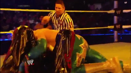 Sin Cara vs. Drew Mcintyre- Smackdown, Dec. 20, 2013