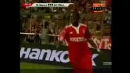 Bayern Munich vs Ac Milan 4:1 - All Goals and Highlights - Audi Cup 2009