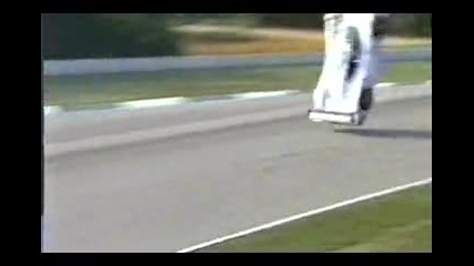 Flying porsche