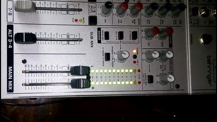 Проба на Behringer Ub-1024-pro