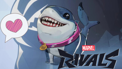 Малка акула “разчиства” цели отбори в новата игра Marvel Rivals 🎮🦈