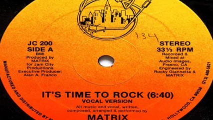 matrix--it`s time to rock 1986