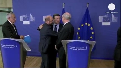 Eu leaders hold talks with business, union chiefs