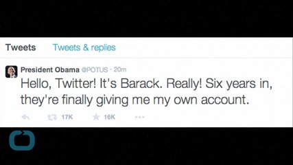 Barack Obama Officially Has His Own Twitter Account