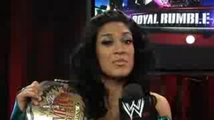 Melina After Winning The Womens Title