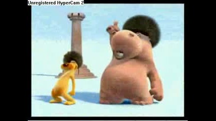 [ Hippo and Dog ~ we will rock you ]