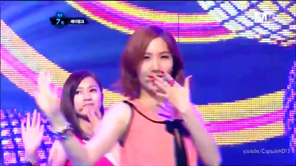 [hd] A Pink - Hush ~ M Countdown (17.05.2012)