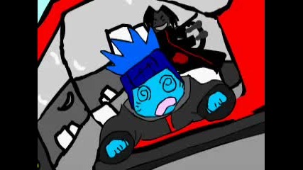 Naruto Flash - Itachi gets a Car