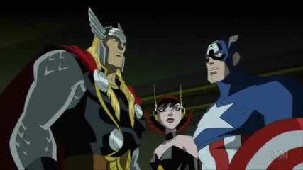 Отмъстителите: Най-могъщите герои на Земята / Капитан Америка, Тор, Оса и Мис Марвел с/у извънземни