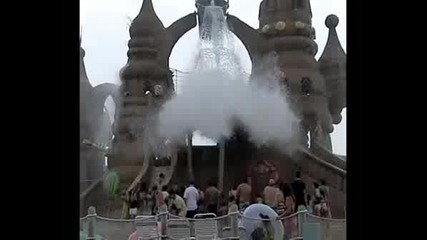 Bucket Dumps 3000 Gallons Of Water!.wmv