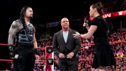Stephanie McMahon addresses the Roman Reigns situation: Raw, May 21, 2018