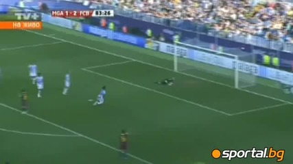 Малага - Барселона 1 - 3 21.05.2011