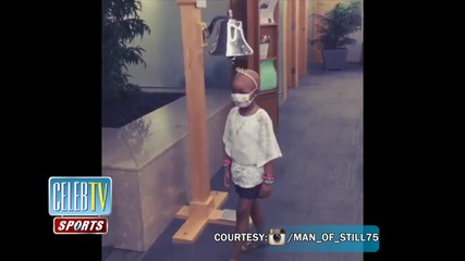 Leah Still Challenges Riley Curry to a Dance Off!