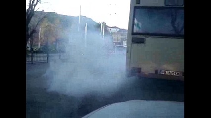Автобус опуши Центъра на Пловдив