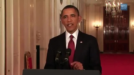 Президентът Барак Обама обявява убийството на Осама Бен Ладен
