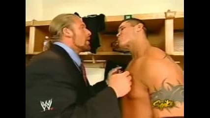 Randy Orton Talks Backstage with Hhh