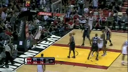 Atlanta Hawks @ Miami Heat 77 - 89 [highlights] - 04.12.2010