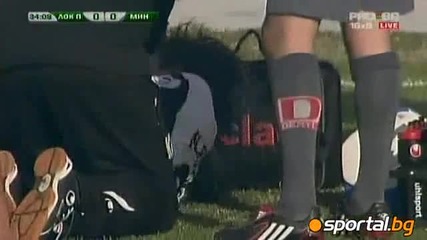 Dani Zlatkov Nokautira futbolist na loko plovdiv 