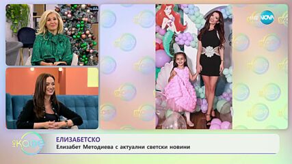 "Елизабетско" - Елизабет Методиева с актуални светки новини - „На кафе” (04.12.2023)