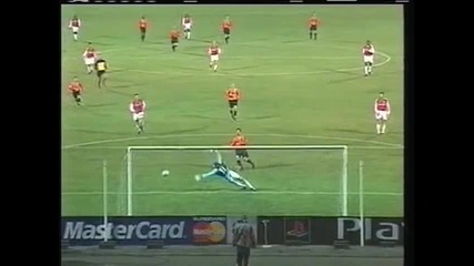2000 Shakhtar Donetsk (ukraine) 3-arsenal (england) 0