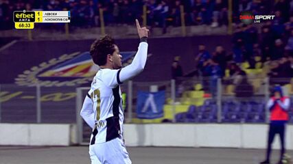 Goal by Lokomotiv Sofia