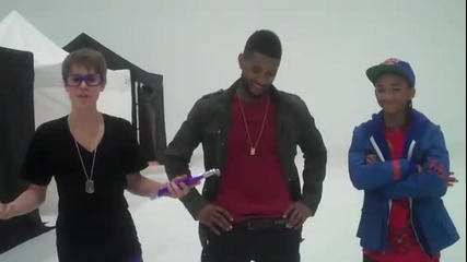 Justin Bieber Usher Jaden Smith - Thank You for watching Never Say Never 3d 
