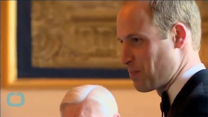 Prince William Suits Up to Party at His Grandmother's Castle