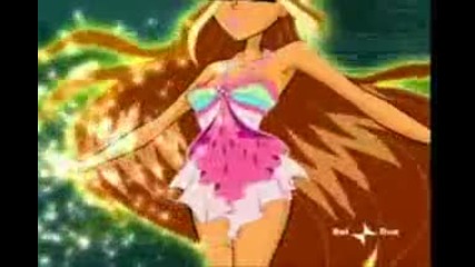 W.i.t.c.h Sailor Scouts Winx Club All Transformations 