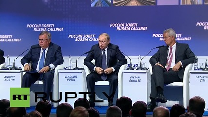 Russia: 'We have reached the peak of decline' - Putin at VTB Capital Investment Forum