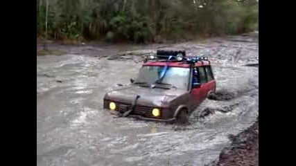 Цамбурване с Range Rover Mudding 
