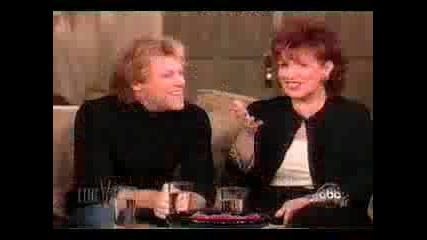 Jon Bon Jovi & Richie Sambora Interview The View 2000 Първа Част 