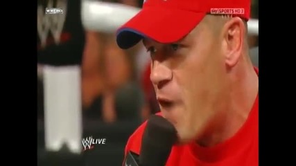 John Cena & Cm Punk Contract Signing
