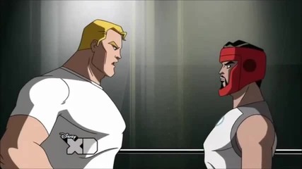 Отмъстителите: Най-могъщите герои на Земята / Бокс между Стив Роджърс и Тони Старк