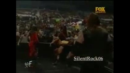 Wwf-the Rock vs Undertaker vs Kane