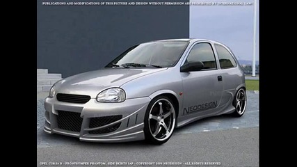 Opel Corsa B tuning